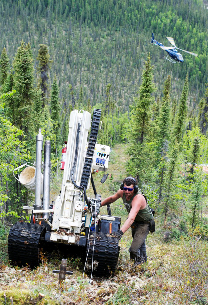 Man with probe