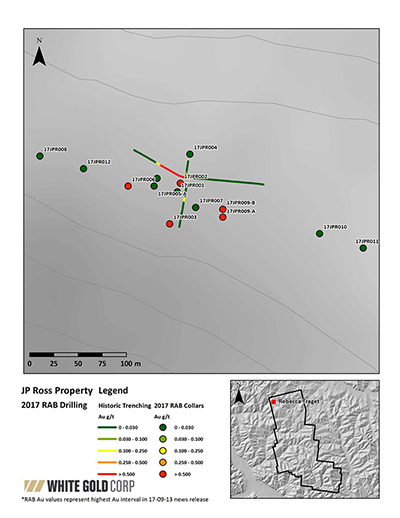 JP Ross Property Drilling Map