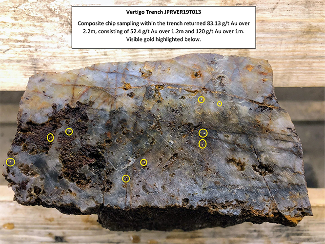 High Grade Rock with Notes