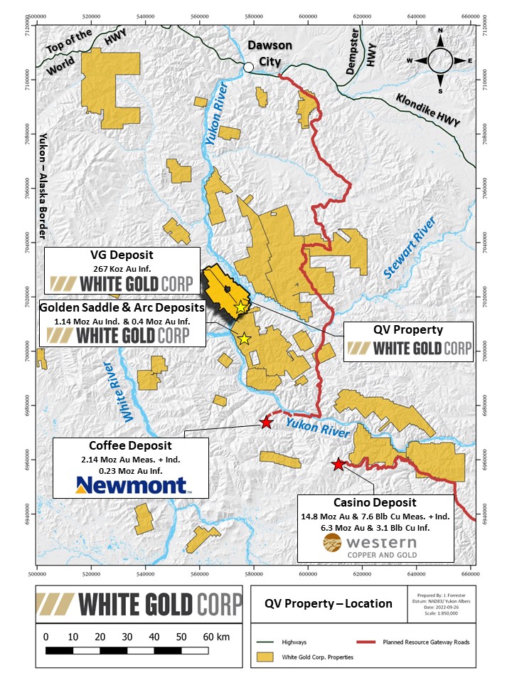 White gold property map
